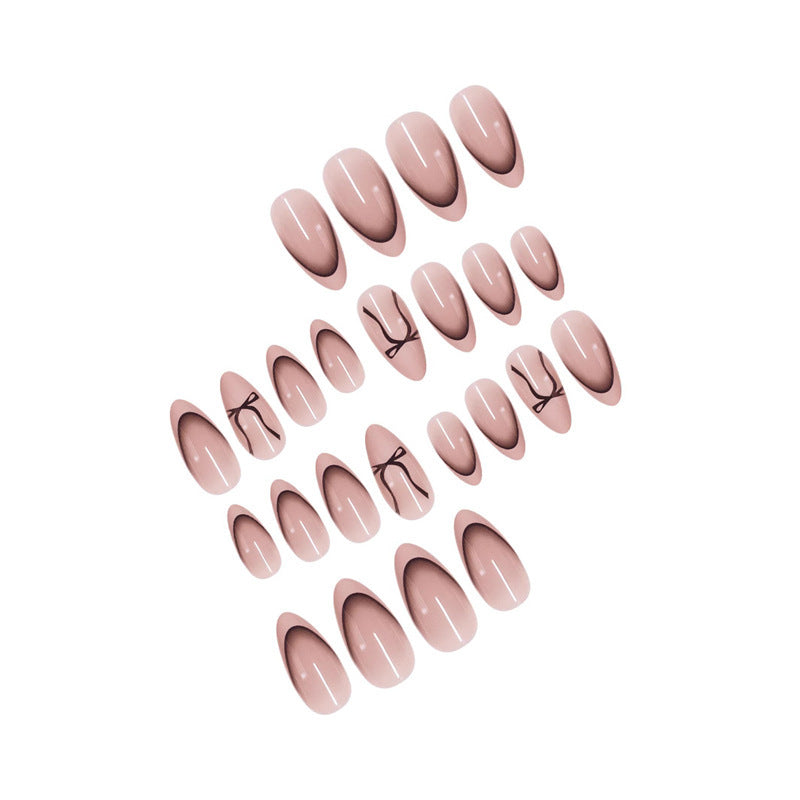 Stylish Ombre Press-On Nails Bowlift