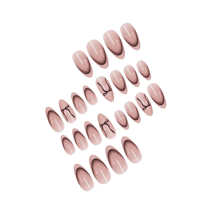 Stylish Ombre Press-On Nails Bowlift