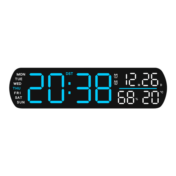 Digital weather clock with large display Bowlift