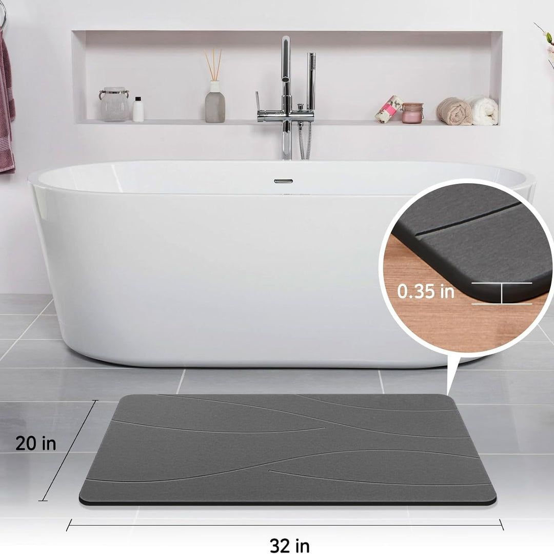 Diatomaceous Stone Bath Mat