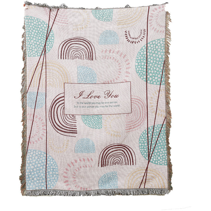 Inspirational Artistic Throw Blanket