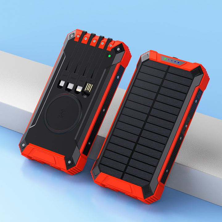 Solar-powered power bank Bowlift
