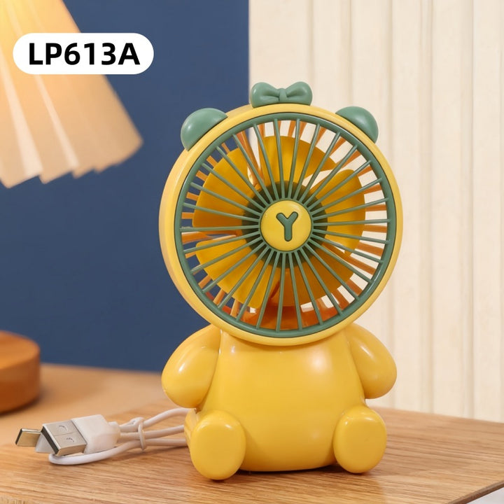 Ladies Sweet Hand Fan in Animal Design Bowlift