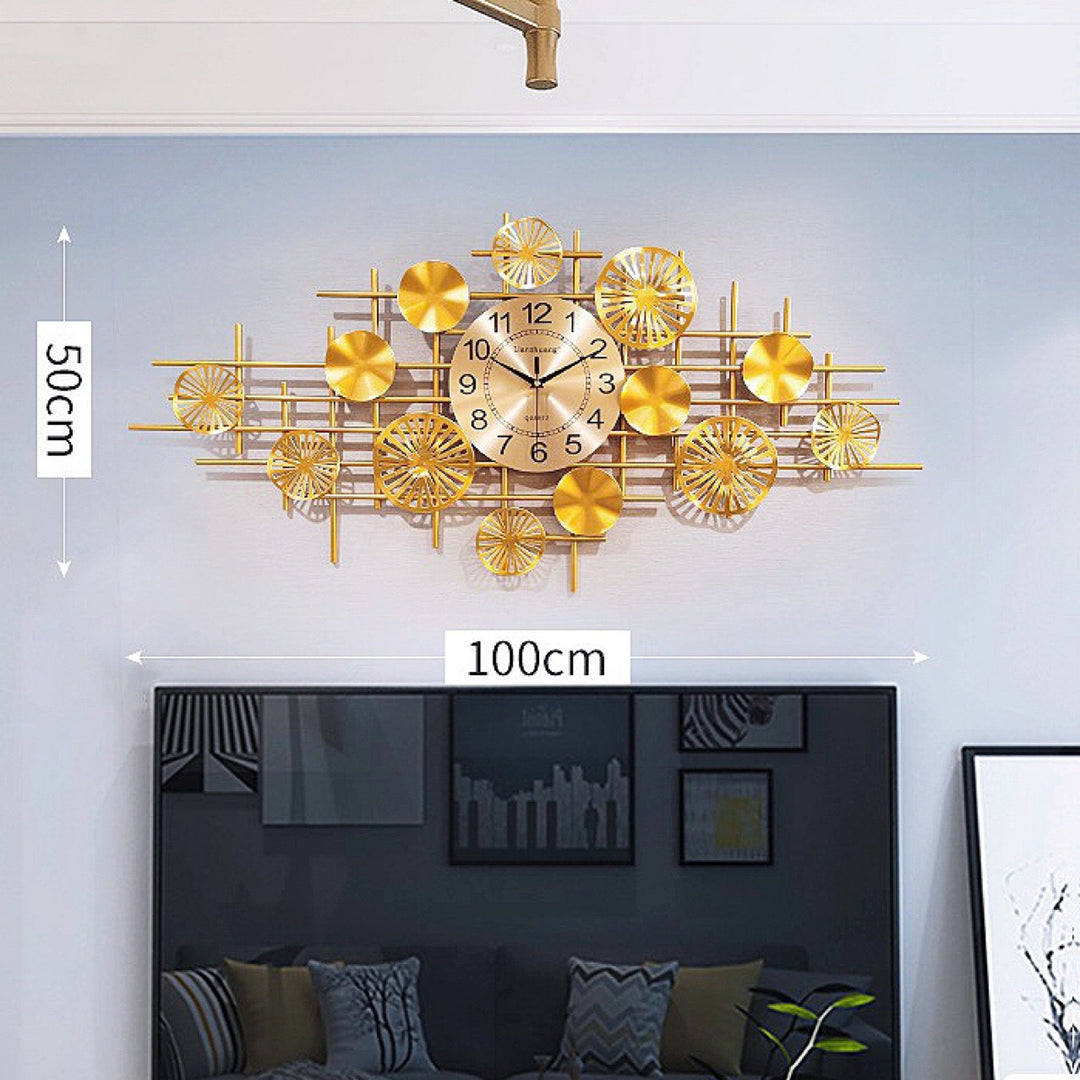 Elegant Decorative Wall Clock Bowlift