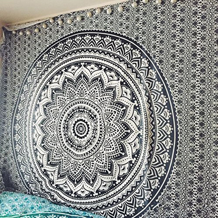 Mandala-Themed Wall Tapestry