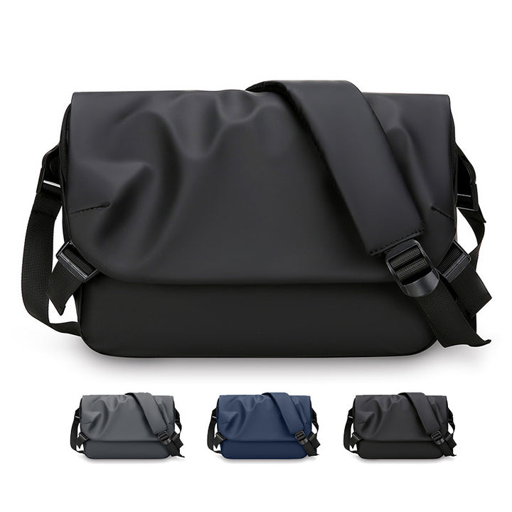 Water-Resistant Messenger Bag Bowlift