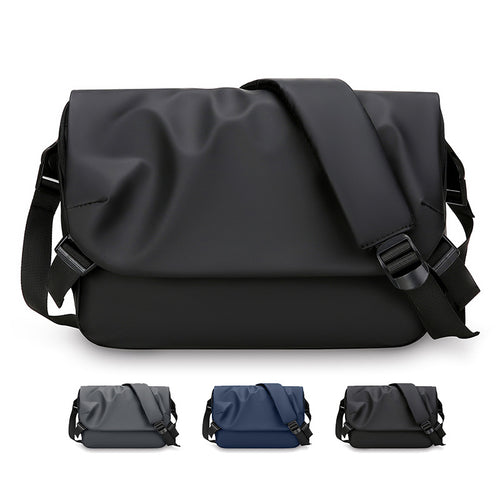 Water-Resistant Messenger Bag Bowlift