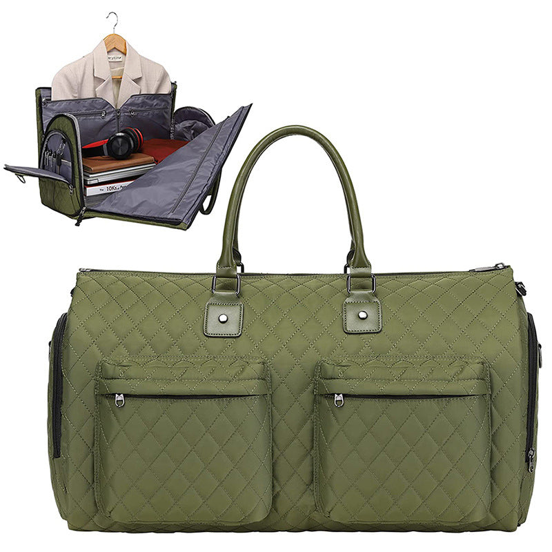 Quilted Travel Tote Bag Bowlift
