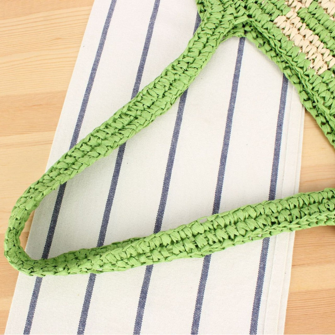 Hand-knotted Carrying Bag Made of Woven Natural Material Bowlift