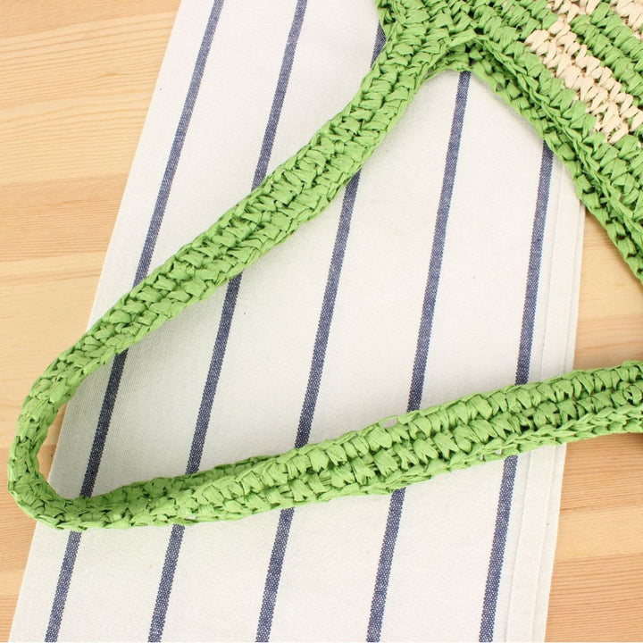 Hand-knotted Carrying Bag Made of Woven Natural Material Bowlift