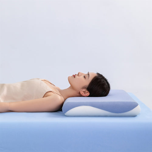 Orthopedic Sleeping Pillow With Ergonomic Contour Bowlift