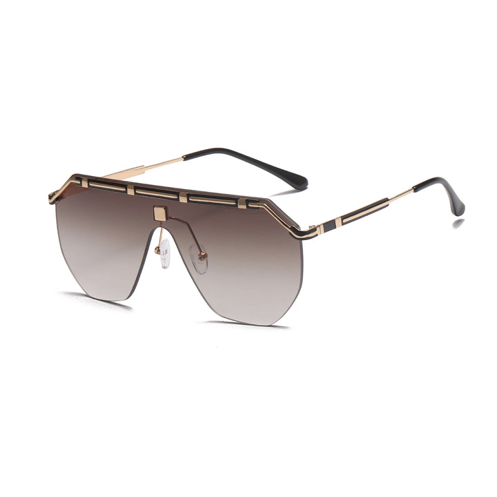 Women geometric oversized sunglasses Bowlift