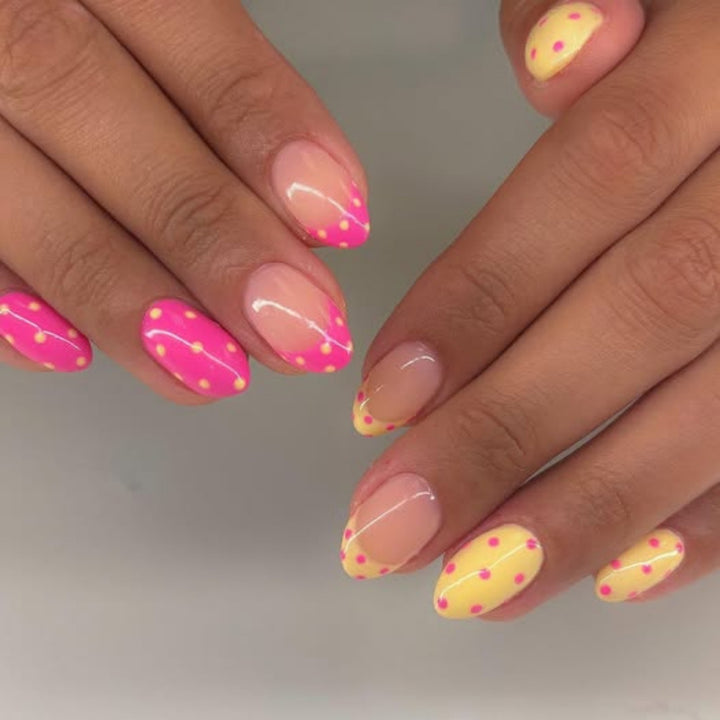 Polka Dot Nail Art Set Bowlift