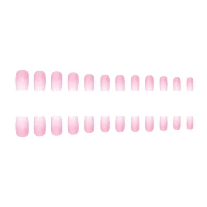 Ombre Square Press-On Nails Bowlift
