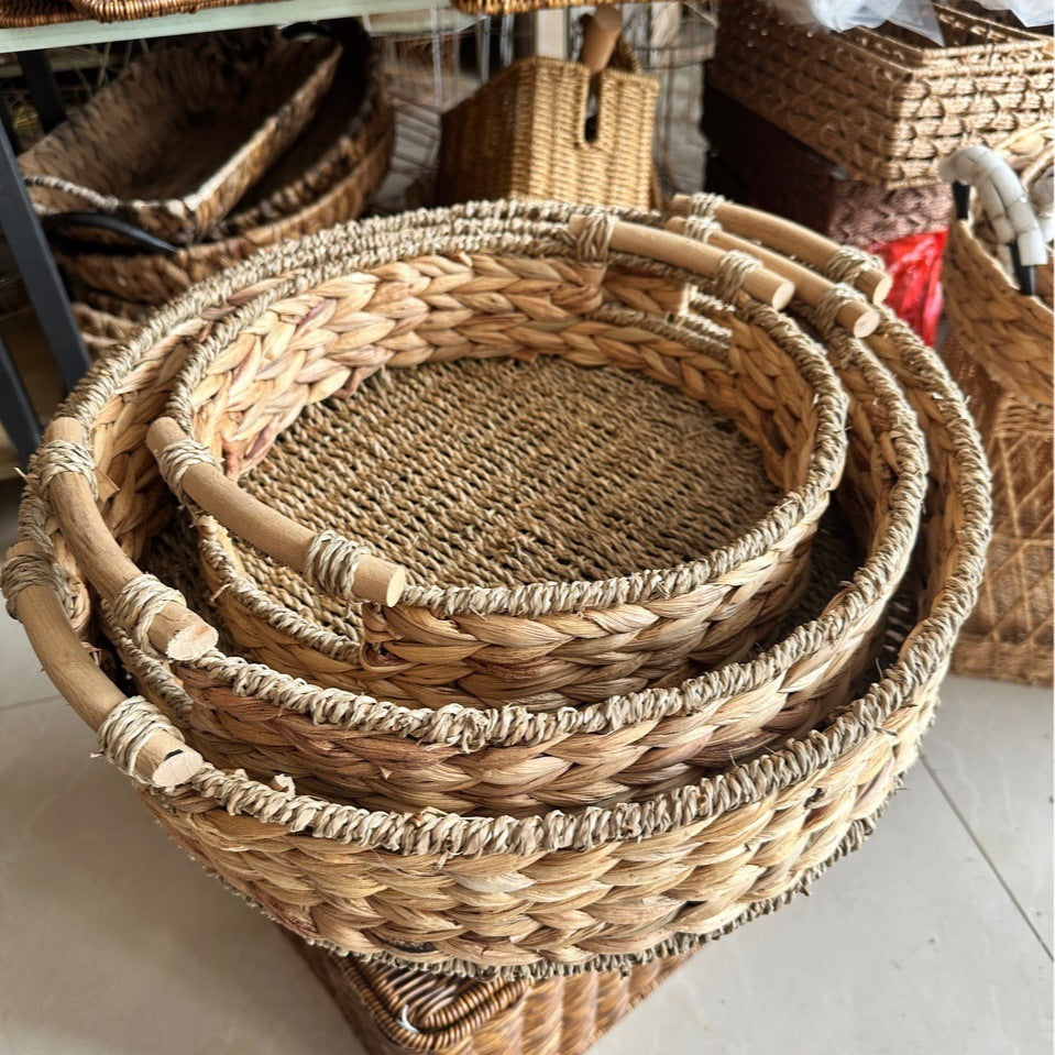 Nesting Woven Storage Baskets Bowlift