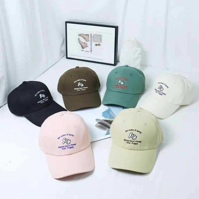 Women's Casual Embroidered Cotton Cap Bowlift