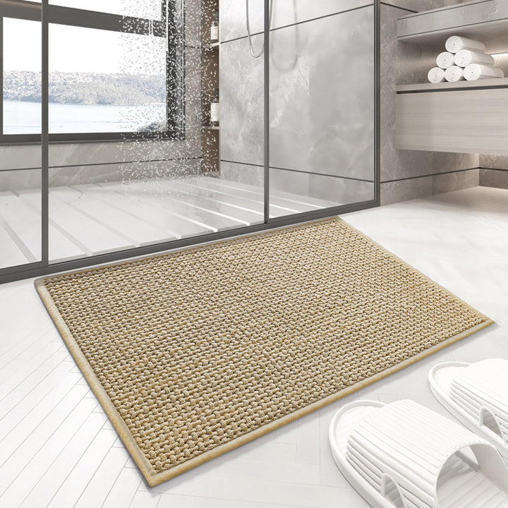 Natural Fiber Bath Mat Bowlift