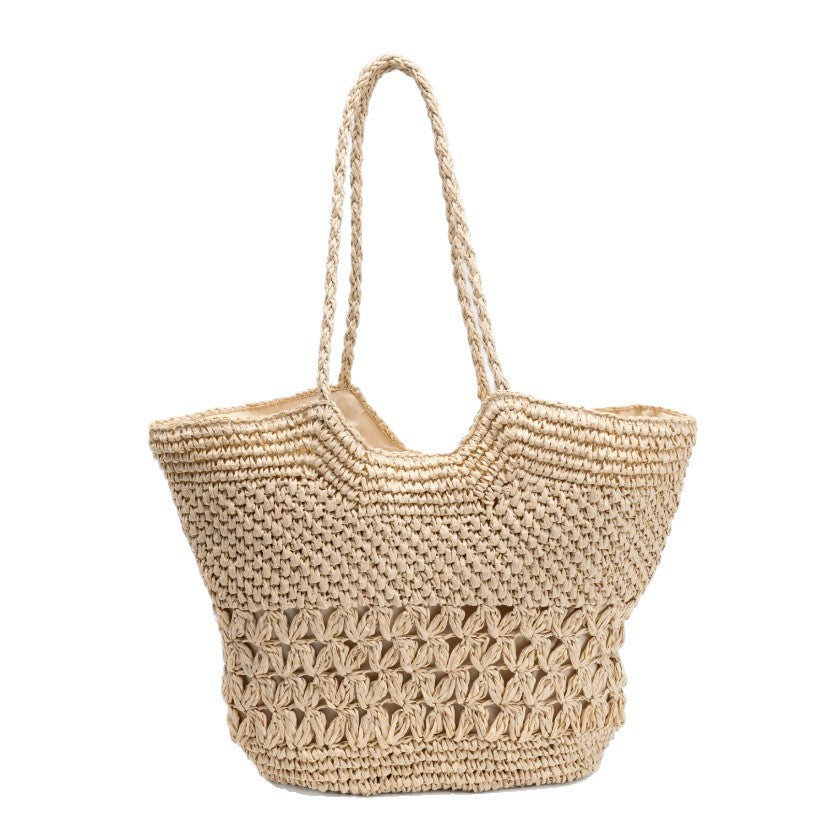 Elegant and Woven Beach Bag Bowlift
