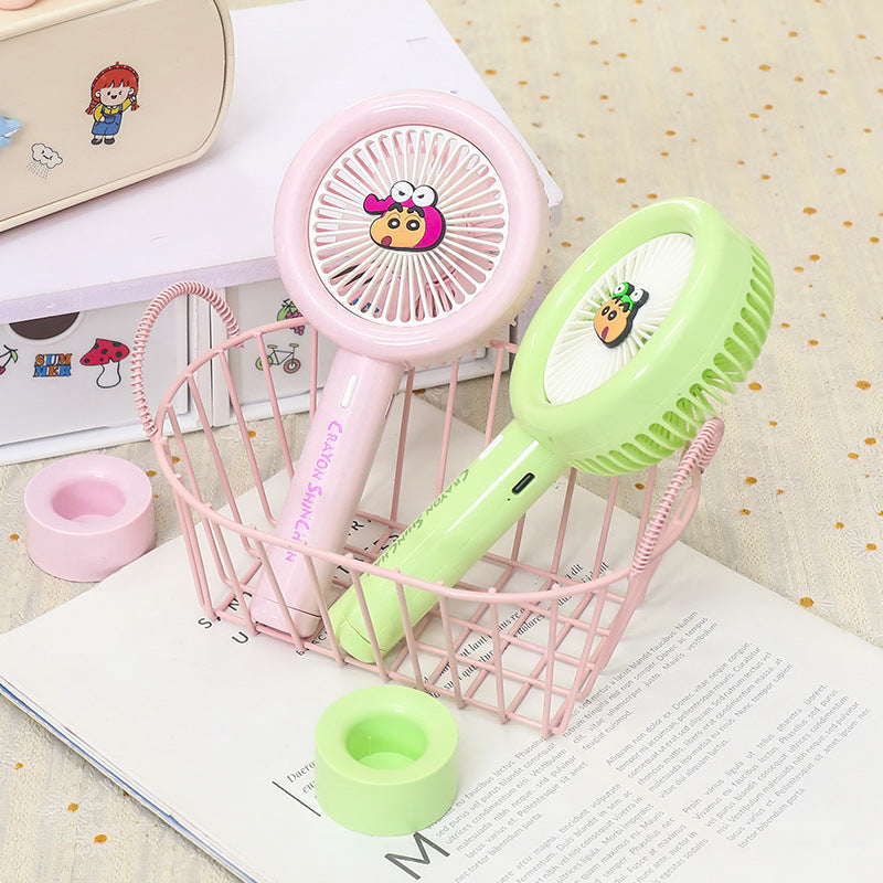 Women Hand Fan in cheerful animal design Bowlift