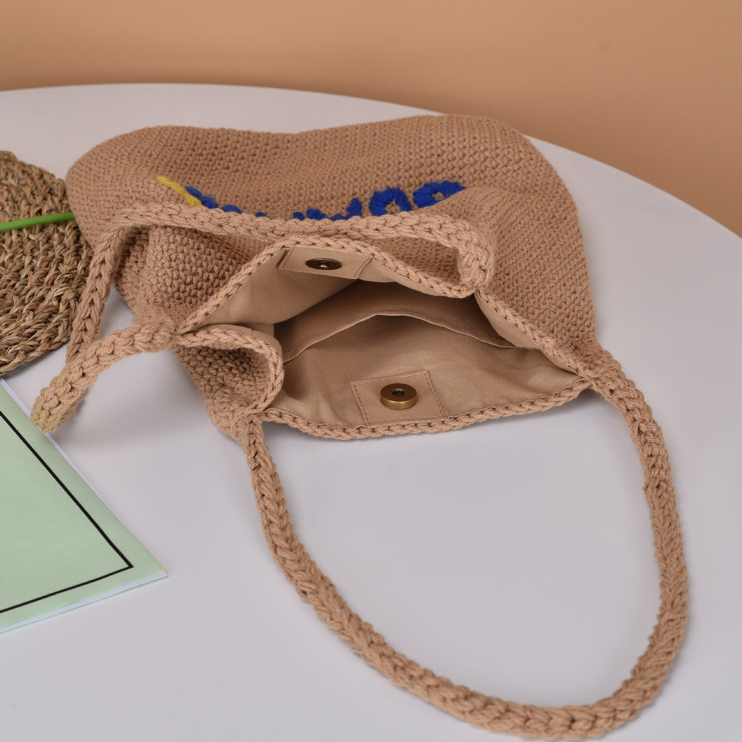 Handmade Summer Macrame Bag Bowlift