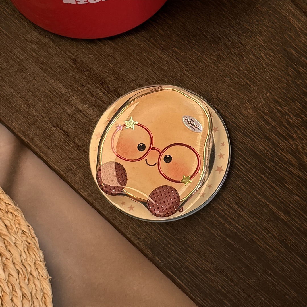 Funny coaster in eggplant design Bowlift