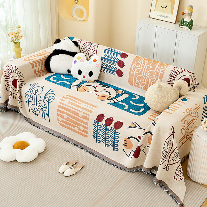 Artistic Graphic Throw Blanket