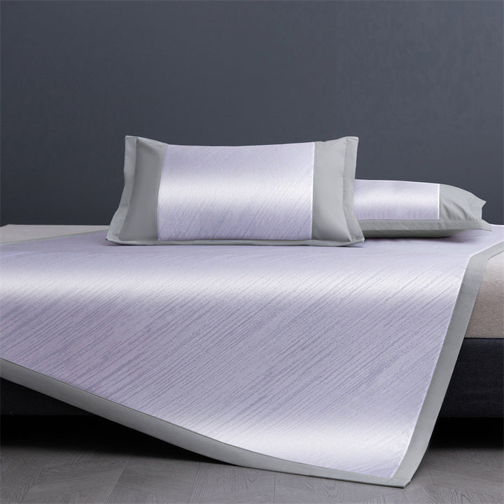 Women's Luxurious Bedspread with Elegant Two-Tone Design Bowlift