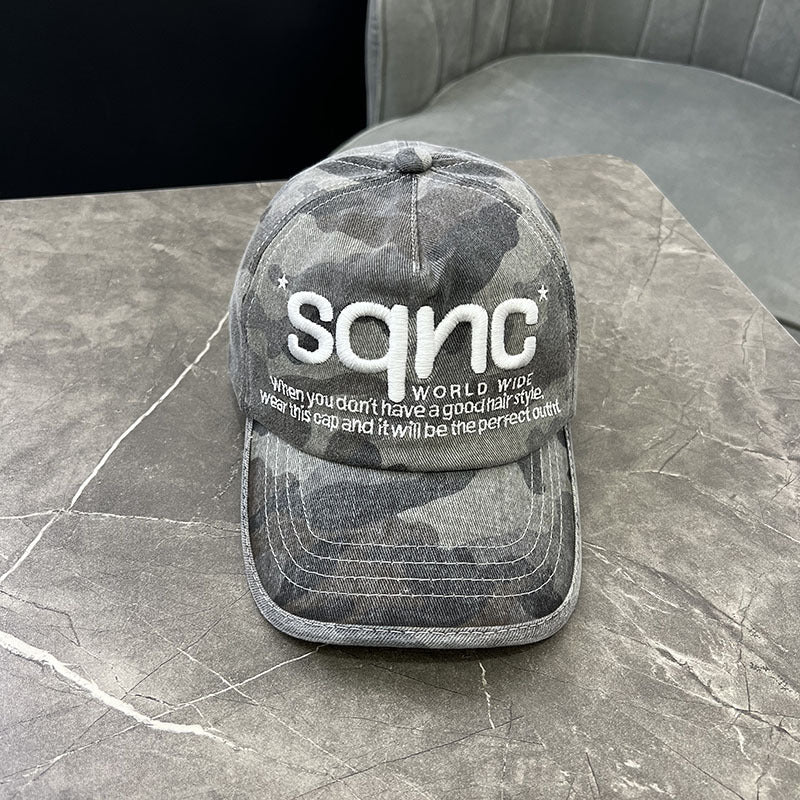 Unisex Camouflage Embroidered Baseball Hat Bowlift