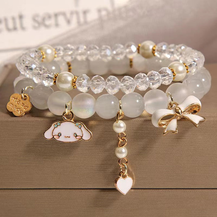 Charm Beaded Bracelet Set Bowlift