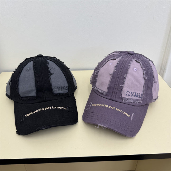 Men's Distressed Vintage Graphic Baseball Cap Bowlift
