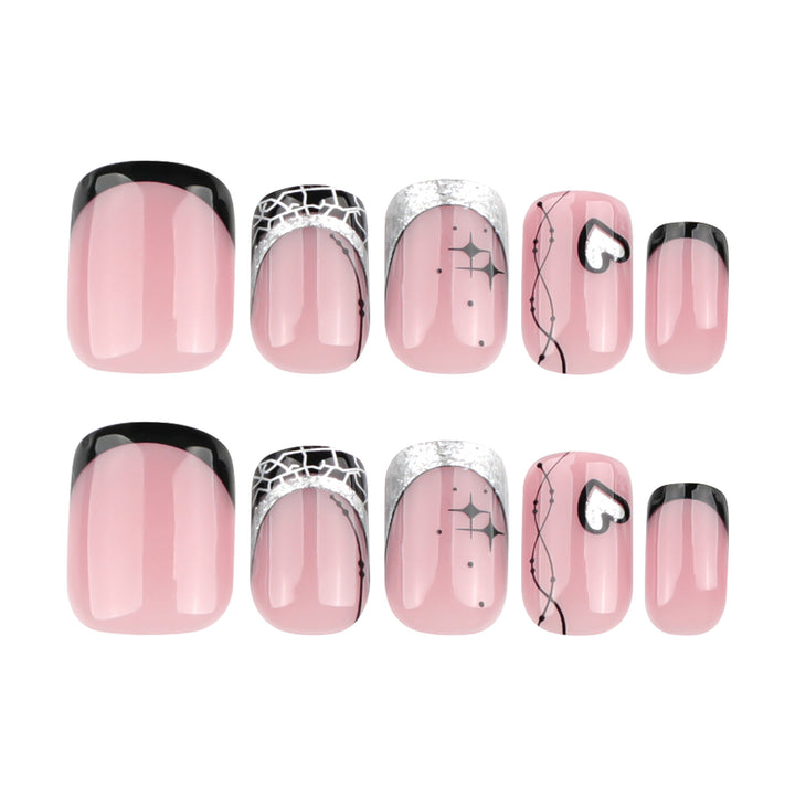 Artificial nail art with glamorous design Bowlift