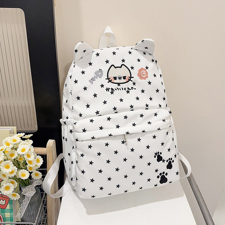 Playful Cat-Themed Backpack