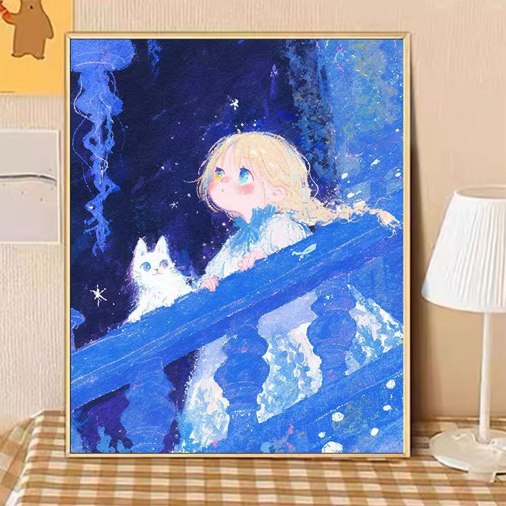 Dreamy Underwater Adventure Wall Art Bowlift