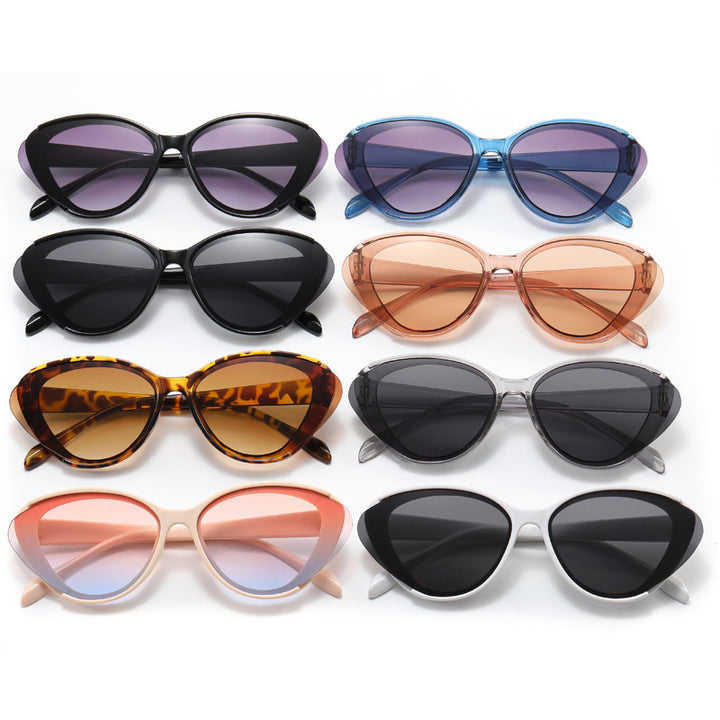 Women Oversized Sunglasses with Gradient Bowlift