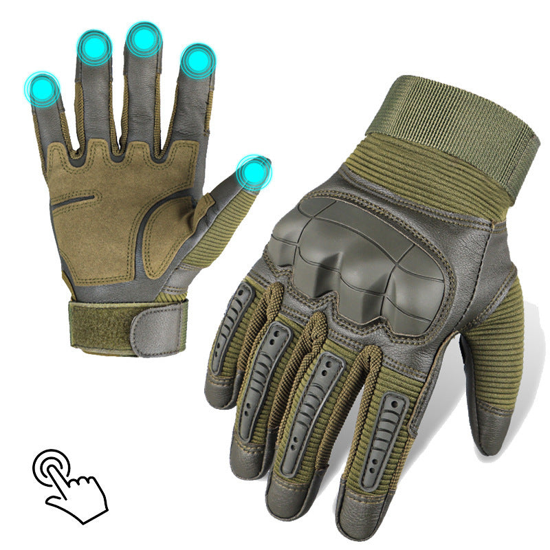 Tactical Impact-Resistant Touchscreen Motorcycle Gloves Bowlift