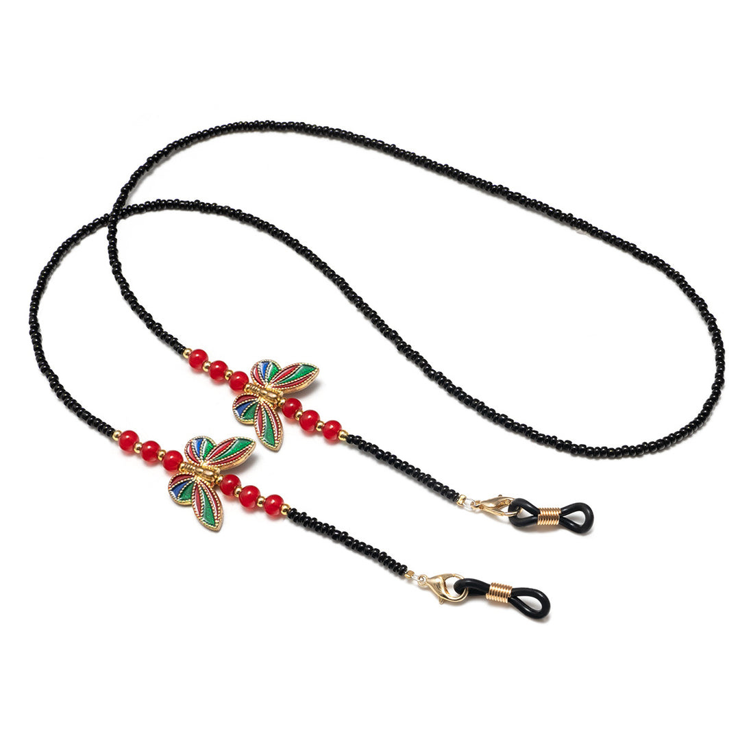 Decorative Beaded Eyewear Holder Bowlift
