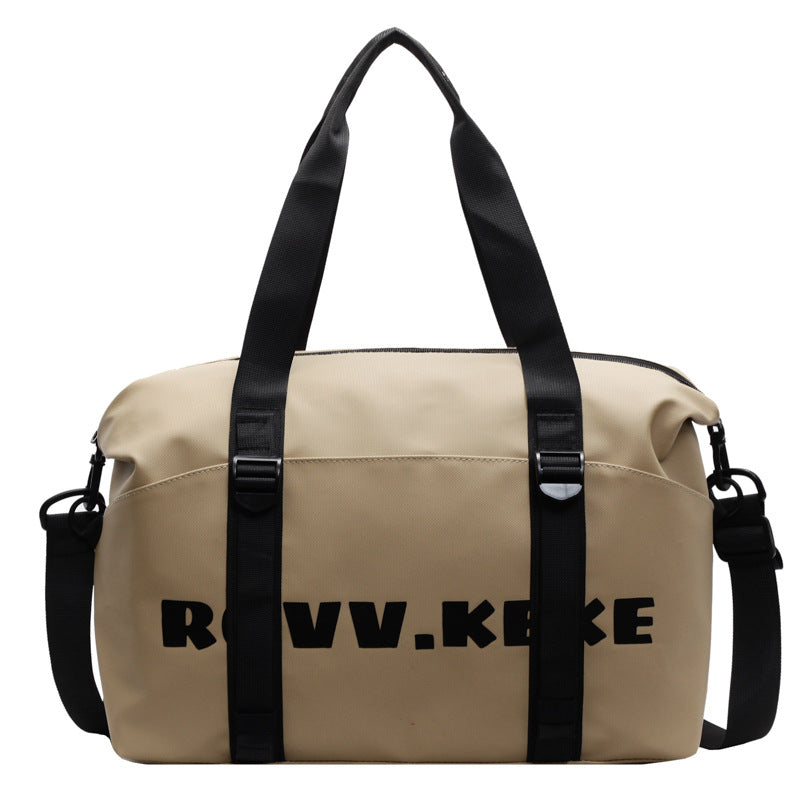 Sporty Multifunctional Duffel Bag With Adjustable Shoulder Strap Bowlift