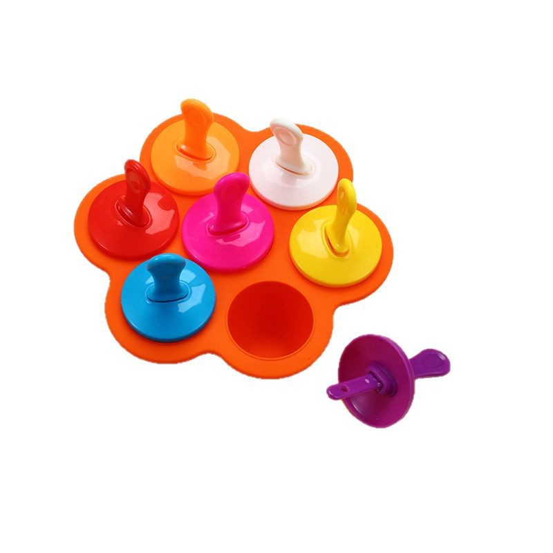 Multi-Compartment Silicone Ice Pop Mold Bowlift
