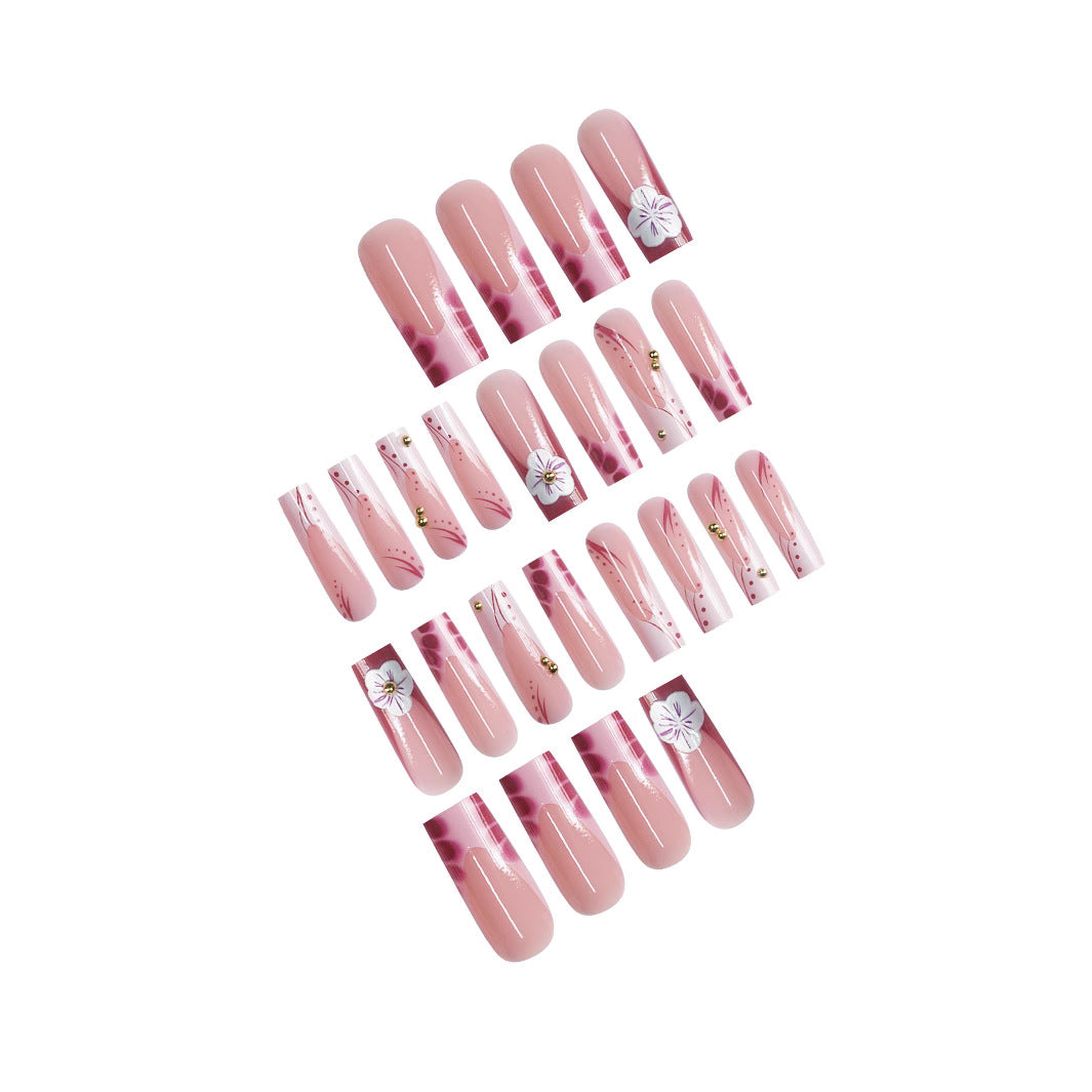 Artistic Cartoon-Themed Press-On Nails Bowlift