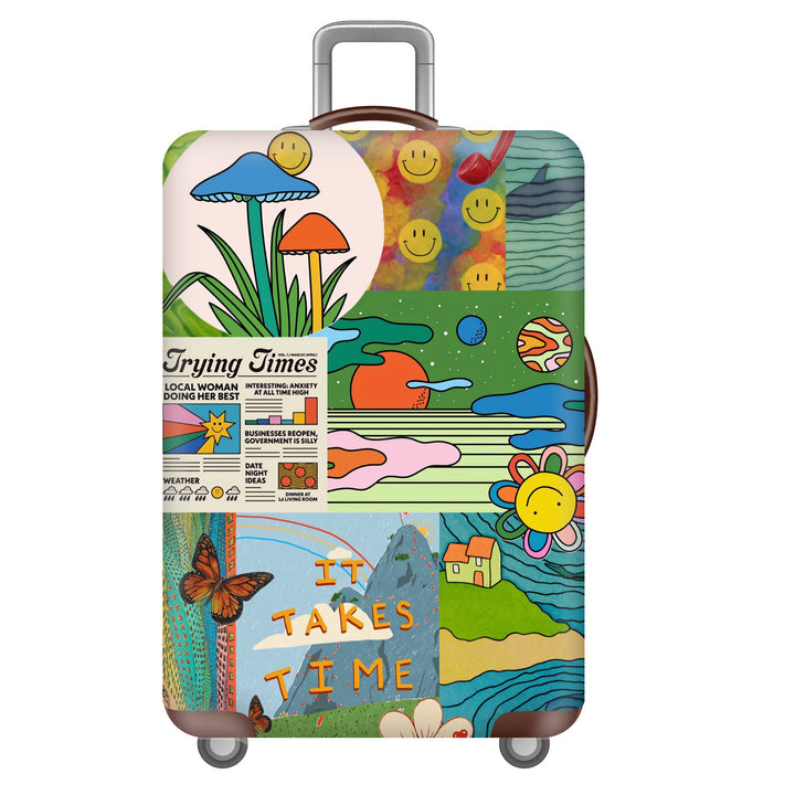 Women Hard Shell Suitcase with Unique Technical Design Bowlift