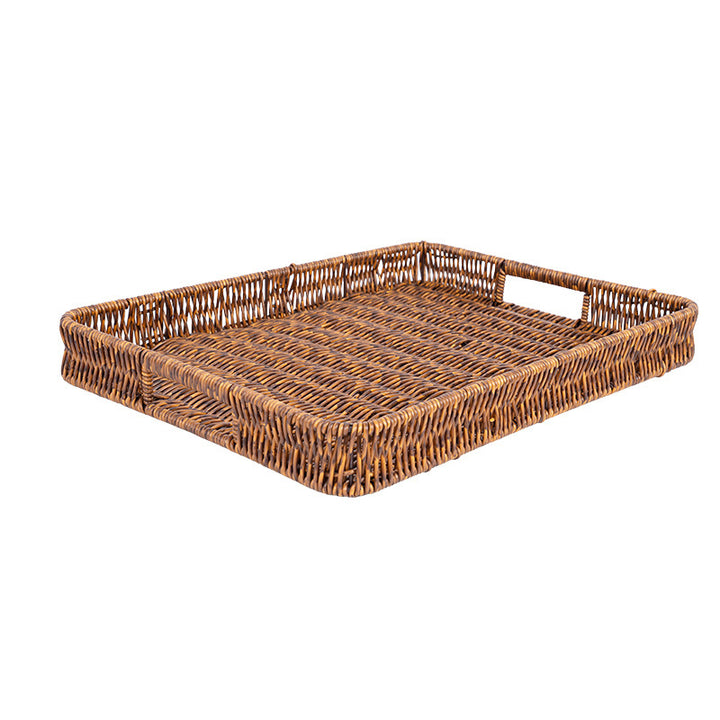 Rectangular Woven Serving Tray Bowlift