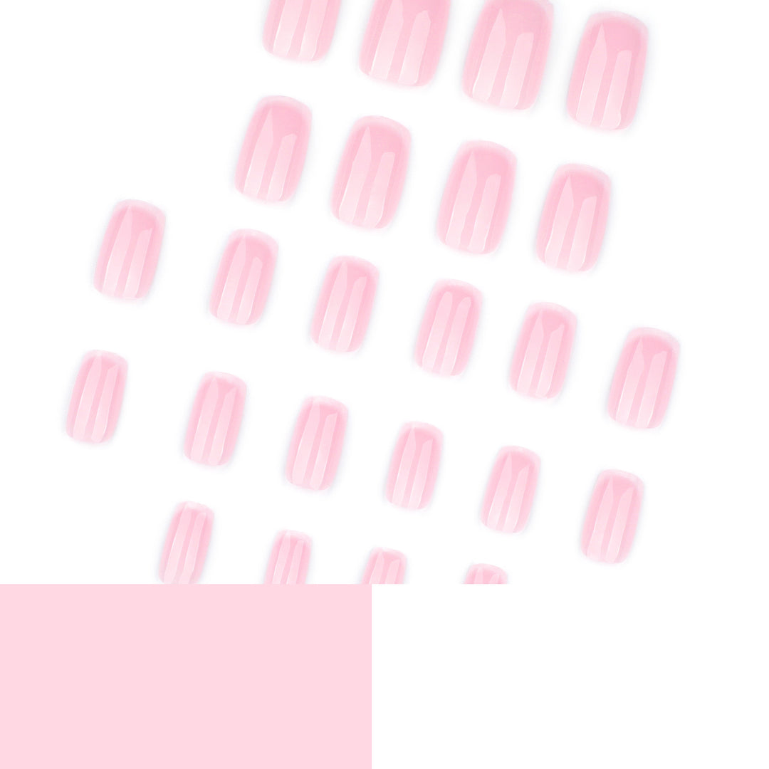 Artificial nail extensions with elegant ombre effect Bowlift