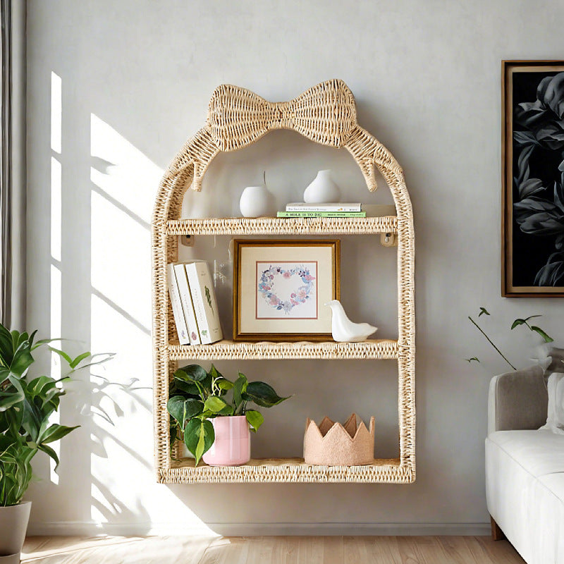 Playful wall shelf in butterfly design Bowlift