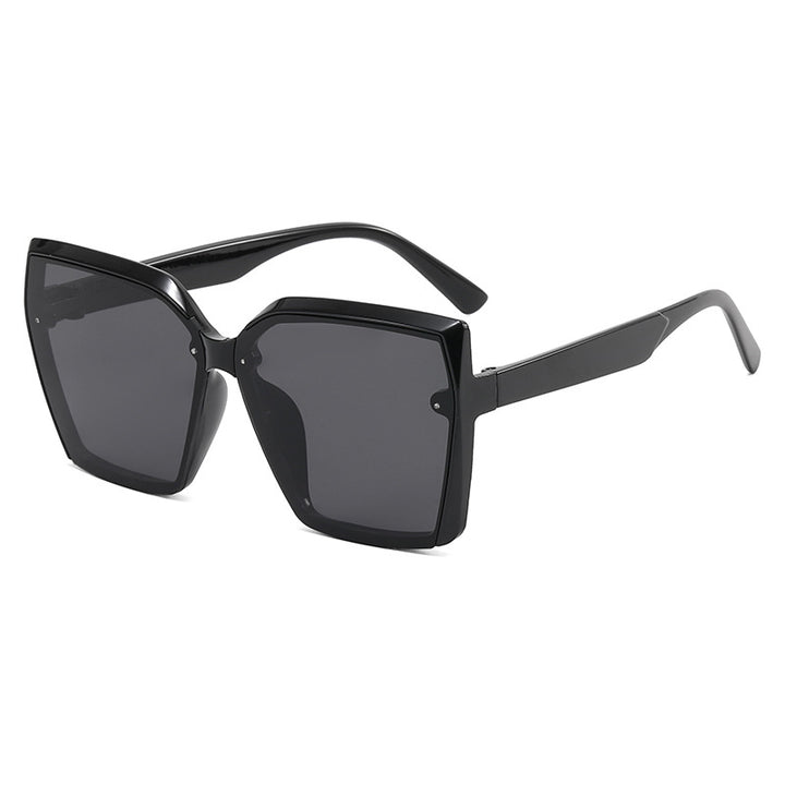 Women's Oversized Sunglasses with Modern Tortoiseshell Design Bowlift