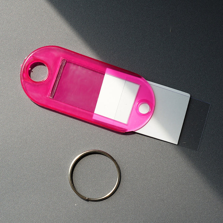 Unisex Multifunctional Label Tags with Transparent Window Bowlift