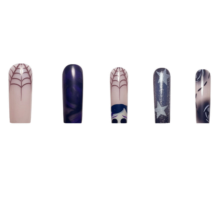 Artistic Cosmic Nail Design Bowlift