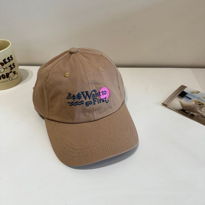 Women's Casual Embroidered Baseball Cap Bowlift 1783921861