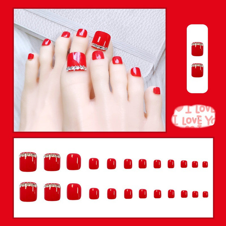 Nail art set with glittering accents and exquisite design Bowlift