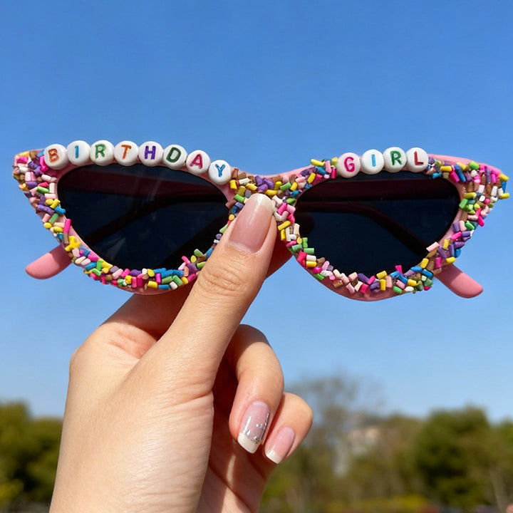 Fun-Themed Cat-Eye Sunglasses Bowlift