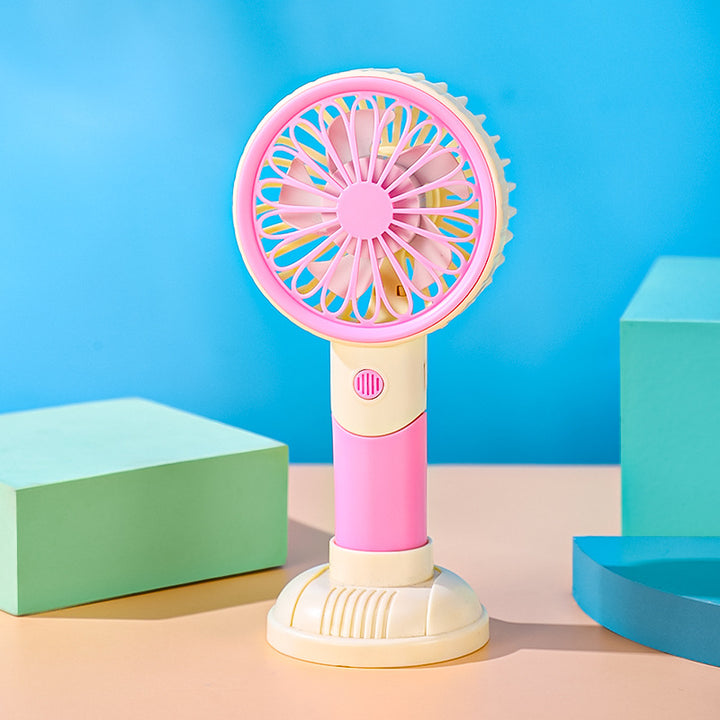 Women's Portable Battery Fan with USB Connection Bowlift